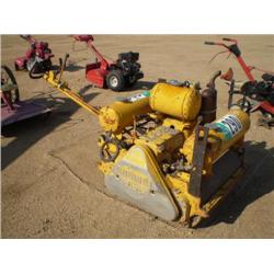DUOMAT R66 WALK BEHIND TRENCH ROLLER, s/n 23624: