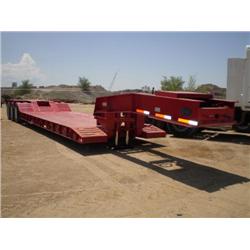 WITZCO CHALLENGER RG60 60 TON TRI-AXLE LOWBOY TRAILER, s/n 1W9A11E34MS061181: