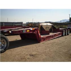 LOAD KING 50 TON TRI-AXLE LOWBOY TRAILER, s/n 5262: