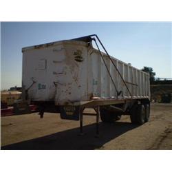 HILBILT 30ft. T/A END DUMP TRAILER, s/n 1H9A3B6A8S1015049