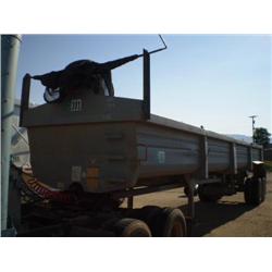 LUFKIN ULTRA-LIGHT 38ft T/A FRAMELESS END DUMP TRAILER, s/n 1L0IC382721150382: