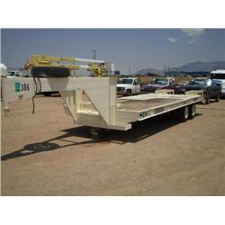 MCT 32ft. T/A GOOSENECK EQUIPMENT TRAILER, s/n 15CGS242XPAL01759:
