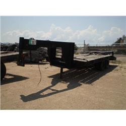 MCT 28ft T/A GOOSENECK EQUIPMENT TRAILER, s/n MCT-L-0259:
