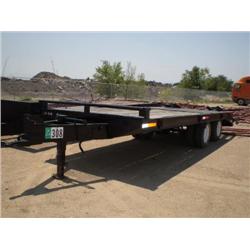 BELSHE 24ft T/A EQUIPMENT TRAILER, s/n 5264: