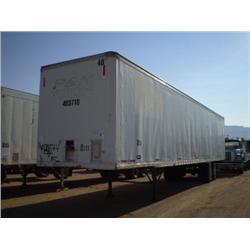 STRICK 48ft. T/A VAN TRAILER, s/n 1S12E9481FE266888: