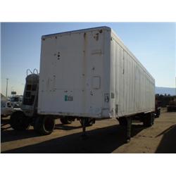 FRUEHAUF 40ft. T/A VAN TRAILER, s/n AVJ10-93-51: