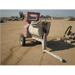 WM 80-H-1 PORT. MORTAR MIXER, s/n RK21837:
