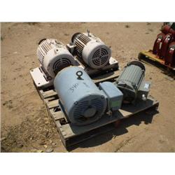 (4) ELECTRIC MOTORS