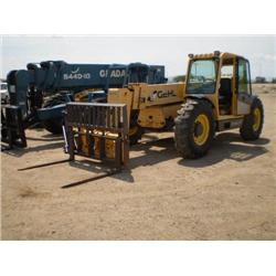 GEHL DL10L 10,000lb EXTENDABLE REACH FORKLIFT s/n 10L44JP124596