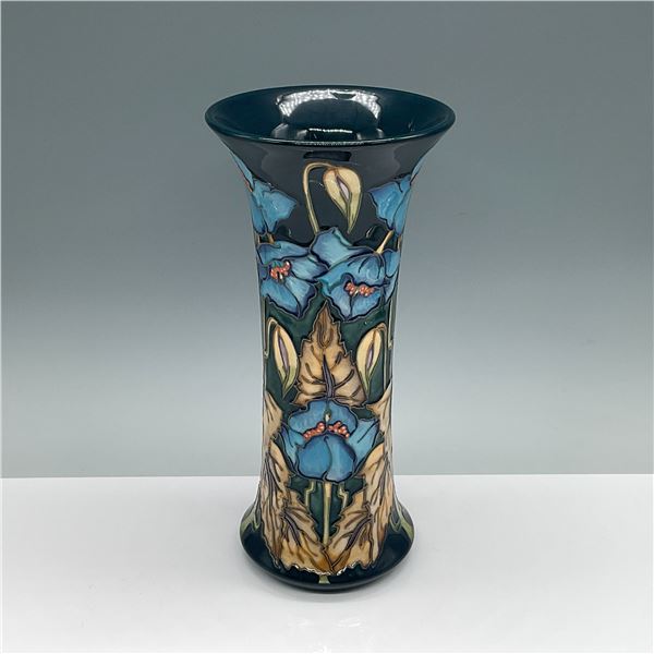 Moorcroft Poppy Design Vase, Signed by Philip Gibson