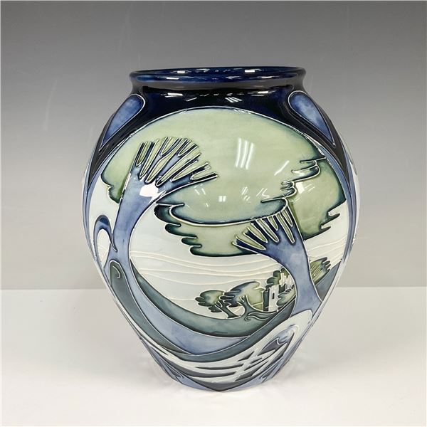 Moorcroft Pottery by Emma Bossons Vase, Knypersley