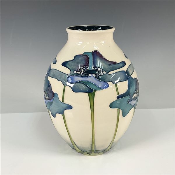 Moorcroft Pottery by Nicola Slaney Vase, Blue Heaven