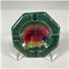 Image 1 : Moorcroft Pottery Hibiscus Design Ashtray