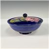 Image 1 : Moorcroft Pottery Magnolia Design Covered Bowl
