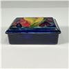 Image 1 : Moorcroft Pottery Lidded Box,  Leaf and Berry