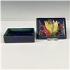 Image 3 : Moorcroft Pottery Lidded Box,  Leaf and Berry