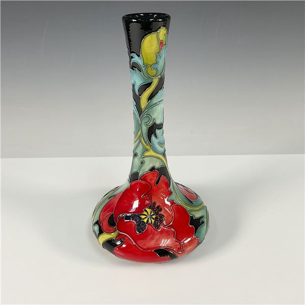 Moorcroft Pottery Trial Piece Floral Vase