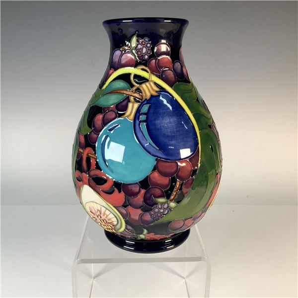 Moorcroft Pottery Vase, Fruits Design