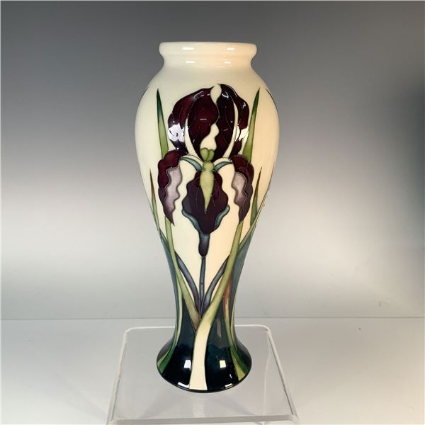 Moorcroft Pottery Vase, Iris Pattern