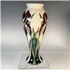 Image 2 : Moorcroft Pottery Vase, Iris Pattern