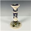 Image 2 : Moorcroft Pottery, Grape Candlestick, Hand-Painted 8H, Signe