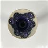 Image 3 : Moorcroft Pottery, Grape Candlestick, Hand-Painted 8H, Signe