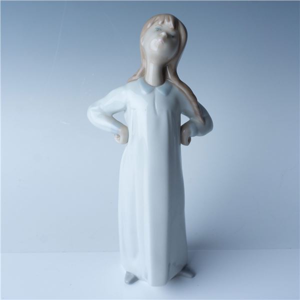 Lladro Porcelain Figurine, Girl Stretching 1004872
