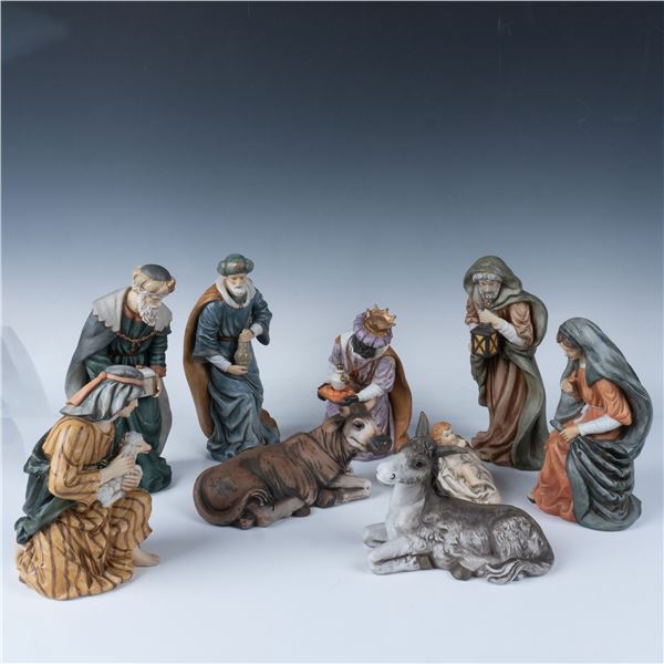 Grandeur Noel Porcelain Figurines Nativity Set