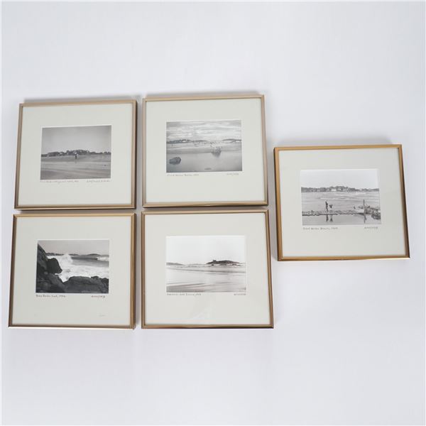 Set of 5 Alice May Curtis B & W Photographs on Paper