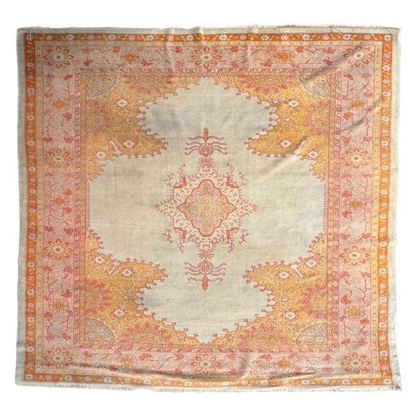 Large Turkish Oushak Rug