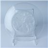 Image 2 : Lalique Crystal Plate, Grape & Vine Pattern