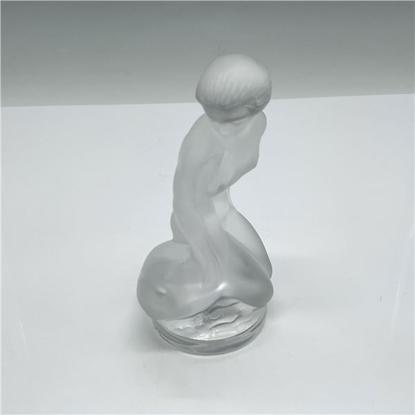 Lalique Frosted Crystal Figurine, Leda & The Swan