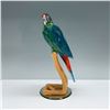 Image 2 : Swarovski Crystal Macaw Figurine on Custom Wooden Stand