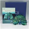 Image 4 : Swarovski Crystal Figurine, Arya Peacock with Box