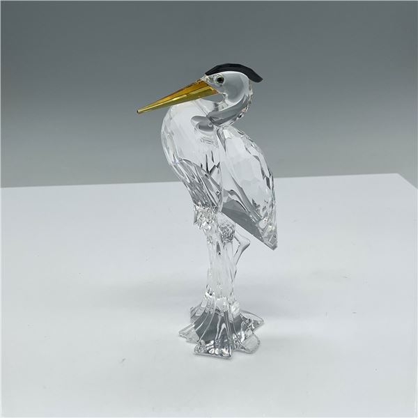 Swarovski Crystal Heron Figurine with Original Box