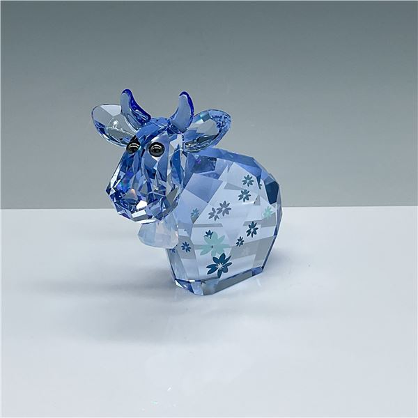 Swarovski Crystal Lovlots Flower Mo Blue Cow