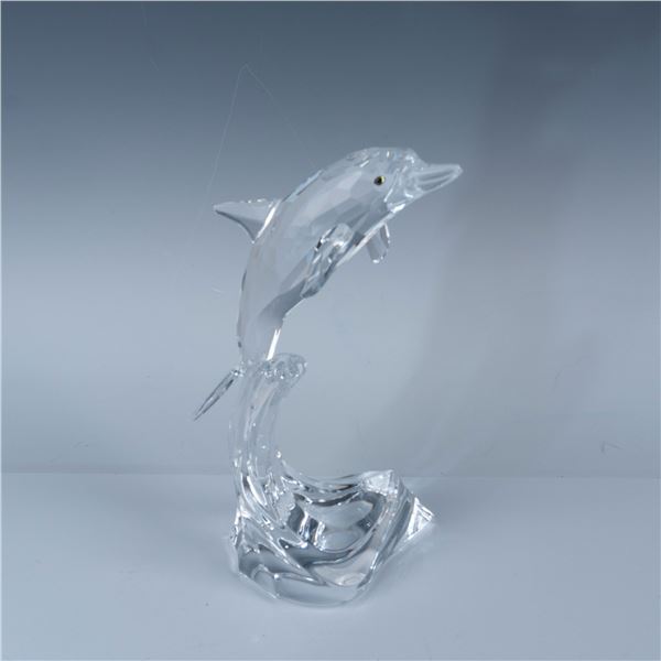 Swarovski Crystal Dolphin Maxi Figurine with Original Box