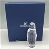 Image 4 : Swarovski Crystal Figurine, Penguin Father w/ Original Box