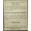 Image 2 : 1933-34 HAMILTON GUM KING CLANCY (HOF)