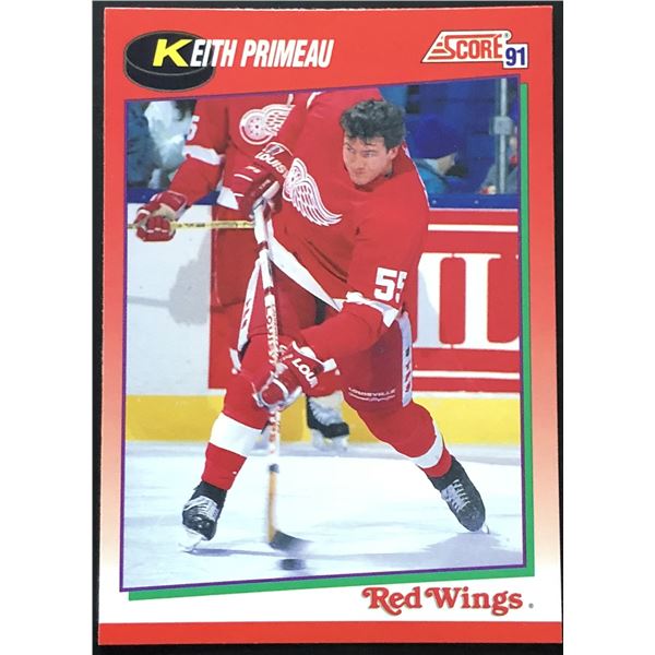 1991-92 SCORE KEITH PRIMEAU ROOKIE CARD