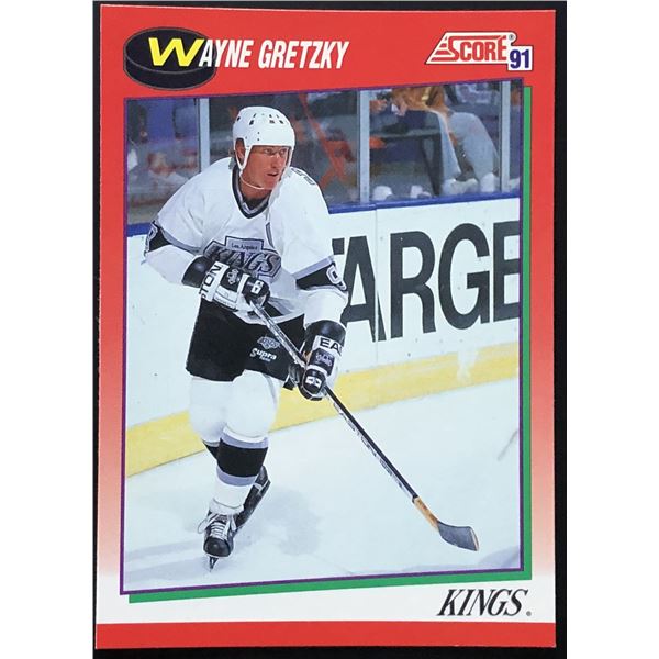 1991-92 SCORE WAYNE GRETZKY (HOF)