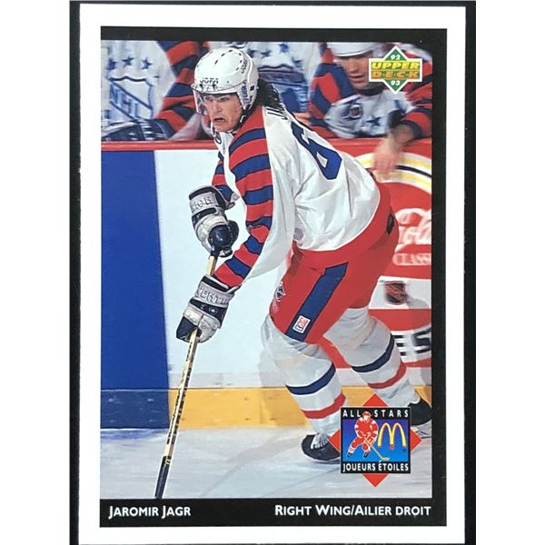 1992-93 UPPER DECK JAROMIR JAGR (HOF)