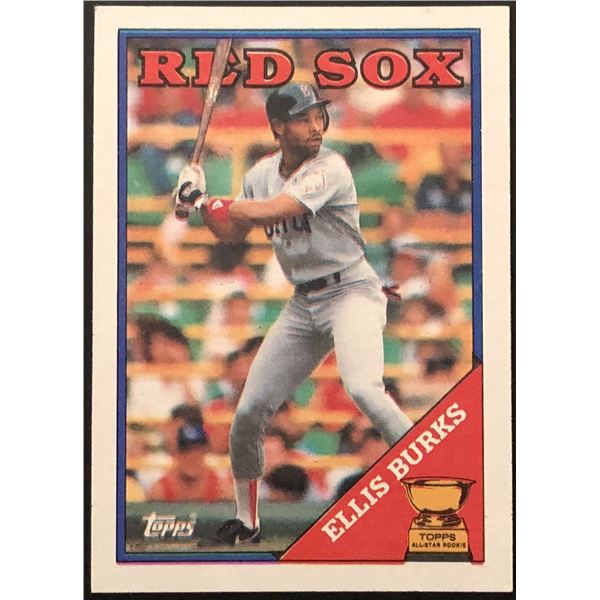 1988 TOPPS ELLIS BURKS ROOKIE CARD