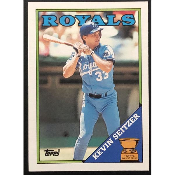 1988 TOPPS KEVIN SEITZER ROOKIE CARD
