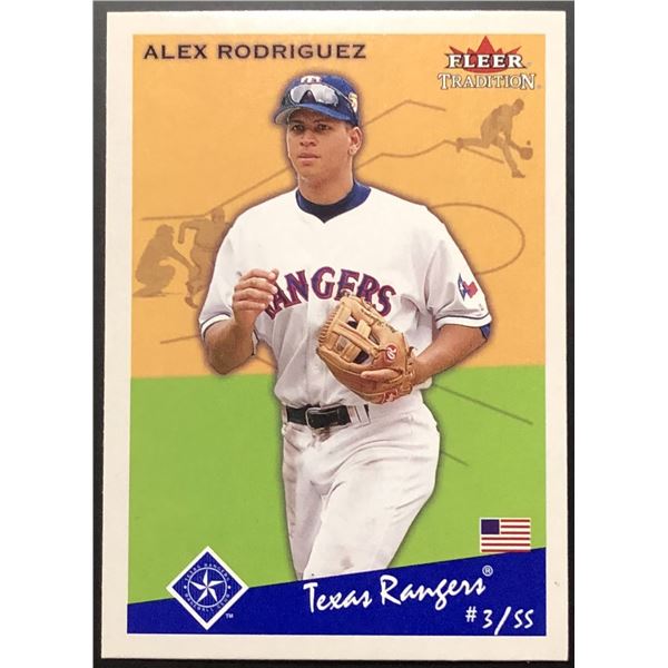 2002 FLEER TRADITION ALEX RODRIGUEZ