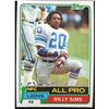 Image 1 : 1981 TOPPS BILLY SIMS ROOKIE CARD