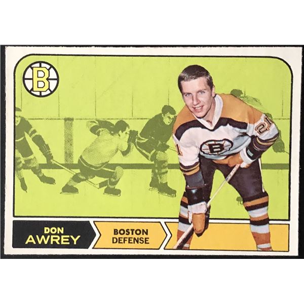 1968-69 O-PEE-CHEE DON AWREY