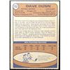 Image 2 : 1974-75 O-PEE-CHEE DAVE DUNN ROOKIE CARD