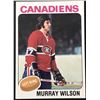 Image 1 : 1975-76 TOPPS MURRAY WILSON ROOKIE CARD