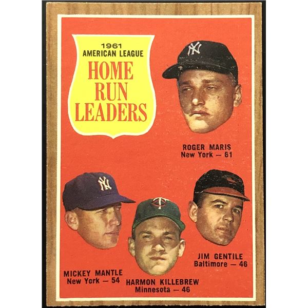 1962 TOPPS MICKEY MANTLE (HOF)